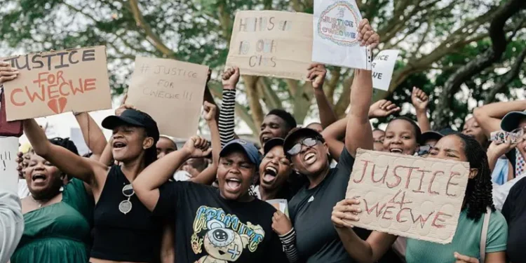 South Africa Protests Demand Justice for Sexually Abused 7 years old