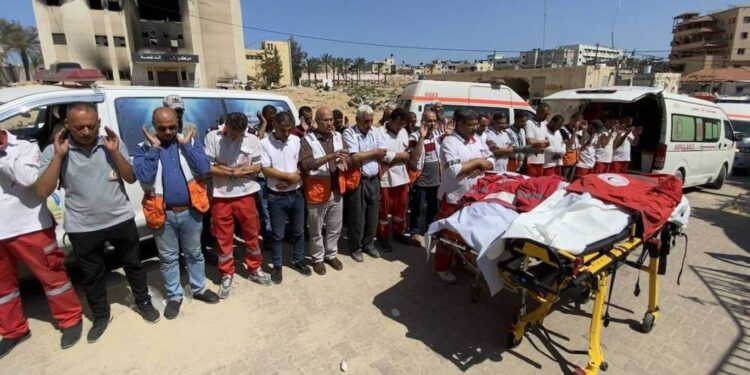 Israeli Attack Leaves 15 Gaza Paramedics Dead in Escalating Crisis