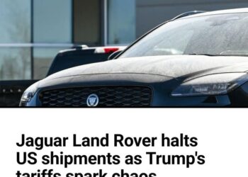 Jaguar Land Rover Halts US Shipments Amid Trump-Era Tariff Chaos
