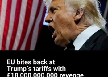 EU Bites Back at Trump’s Tariffs with £18,000,000,000 Revenge