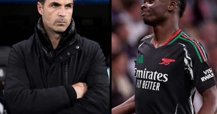 “I Wanted to Slap Him” – Arteta on Saka’s Penalty