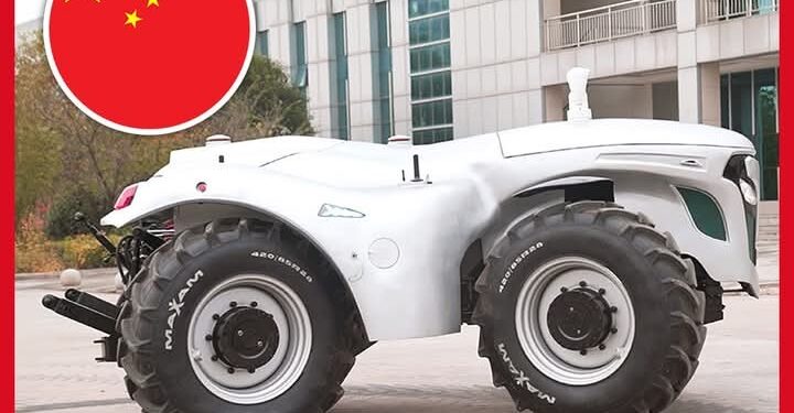 China Unveils AI-Powered Self-Driving Tractor for Smarter Farming