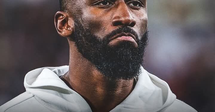 Rüdiger Slapped with 6-Game Ban, Bellingham’s Red Card Rescinded