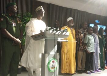 NSA Hands Over Gen.Tsiga, Amb. Yohanna, 17 Other Rescued Kidnap Victims In Abuja