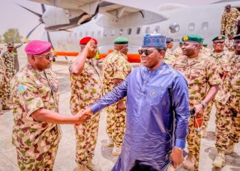 Matawalle, Defence Chief Visit Borno To Boost Counter-Insurgency