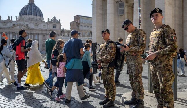 Elite drone unit to guard Rome skies as Pope Francis is laid to rest