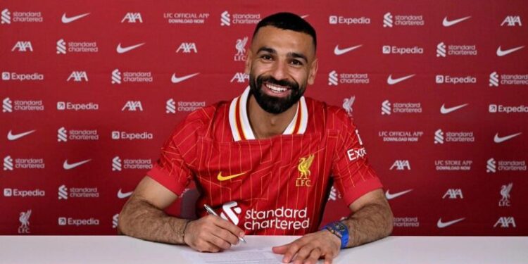 Salah Commits Future to Liverpool with New Long Term Deal