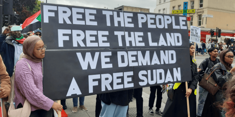 Sudanese Protesters Demand Inclusion in London Conference on it’s Own Crisis