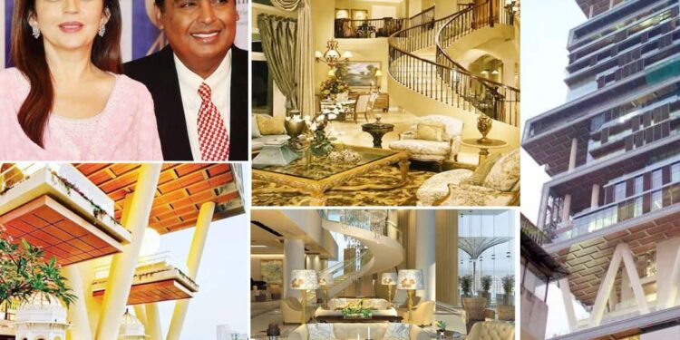 Inside Mukesh Ambani’s $4.6 Billion ‘Antilia’ Home: A Marvel of Luxury and Innovation