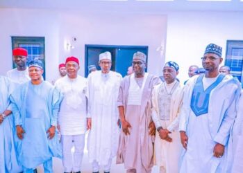 APC Governors Visit Buhari In Kaduna, Say Party Growing Stronger