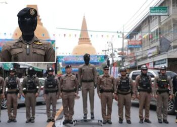 Thailand introduces robot officer for street patrols