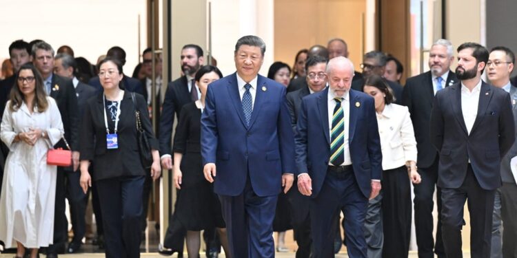 China and Brazil Push for New Global Order During Xi Lula Meeting