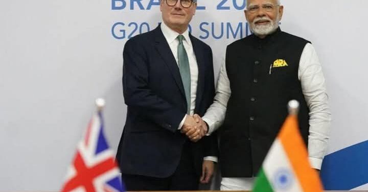 UK, India Sign £4.8bn Trade Deal in Major Boost to Post-Brexit Economy