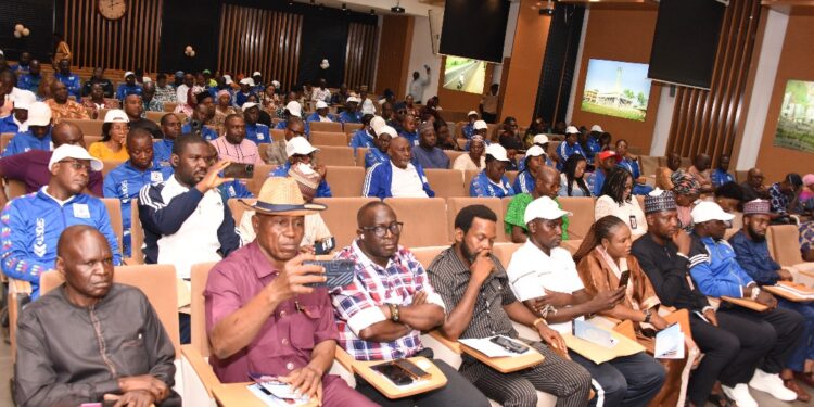 Works Ministry Inaugurates New Sports Club Executives