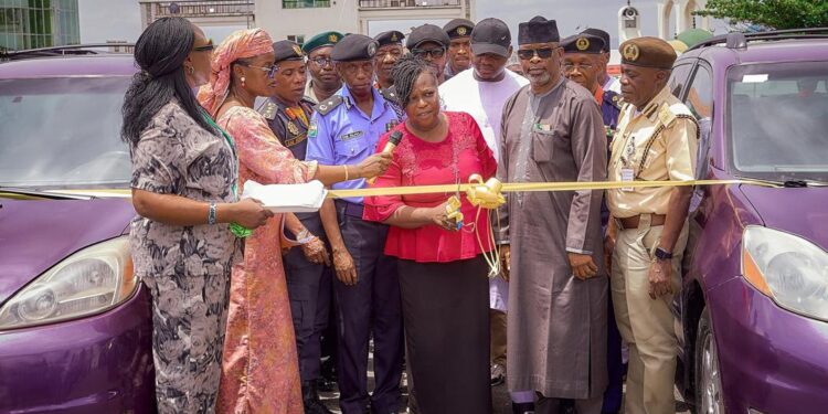 Kogi Security Trust Fund Presents Operational Vehicles to Security Agencies