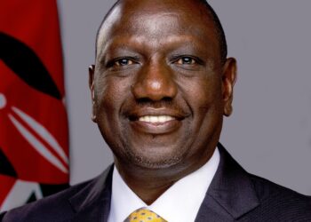 Kenya leader react as shoe thrown at President Ruto during rally