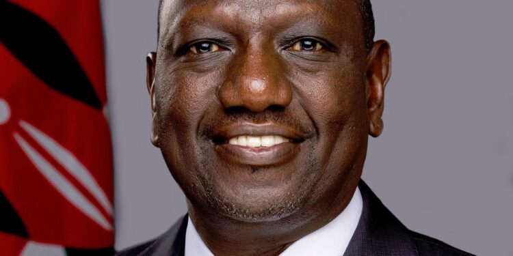 Kenya leader react as shoe thrown at President Ruto during rally