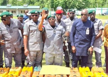 Customs Intercepts 39,425 Litres Of Smuggled Petrol, Vehicle