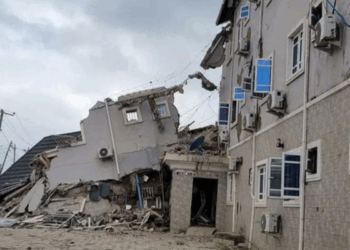 1 Dead, Many Trapped As Another Building Collapses In Lagos