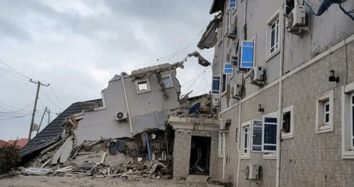 1 Dead, Many Trapped As Another Building Collapses In Lagos