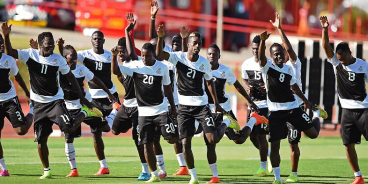 Ghana Starts London Camp to Prepare for Nigeria Showdown in Unity Cup