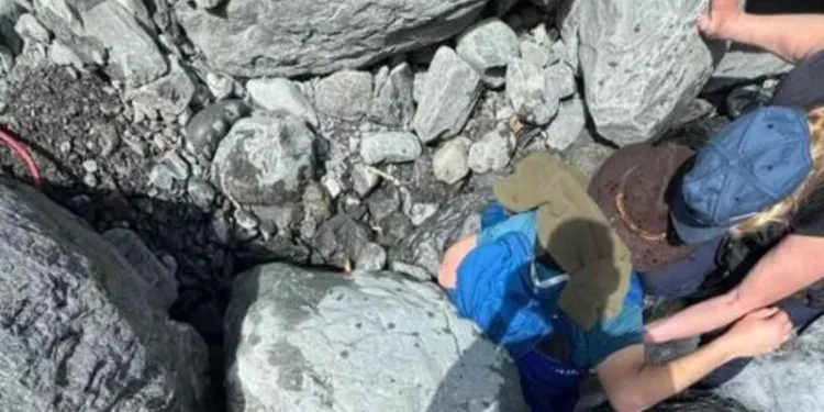 Alaska Hiker Survives Three Hours Trapped Under Giant Boulder in Icy Creek