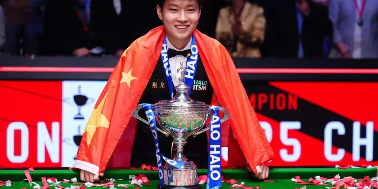 Zhao Xintong Makes History with World Snooker Championship Win