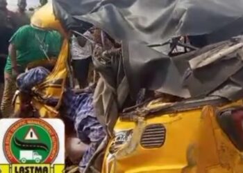 One-way Driver Kills Tricyclist in Lagos