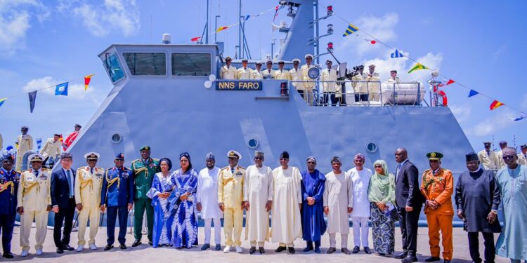 Tinubu Commissions New Naval Fleet To Boost Maritime Security