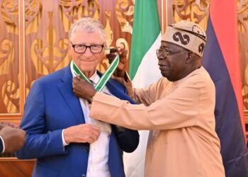 Bill Gates Honoured with CFR Award by President Tinubu
