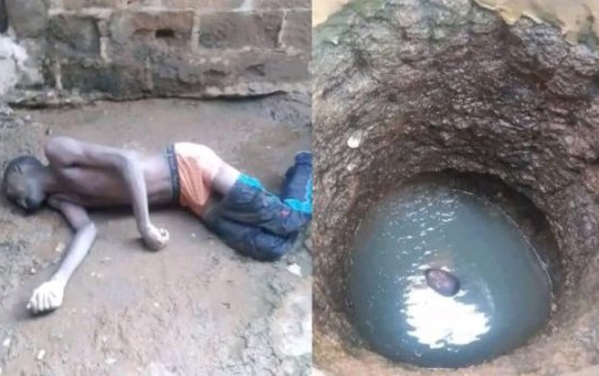 Man, 43, Abuses Substance, Jumps into Well