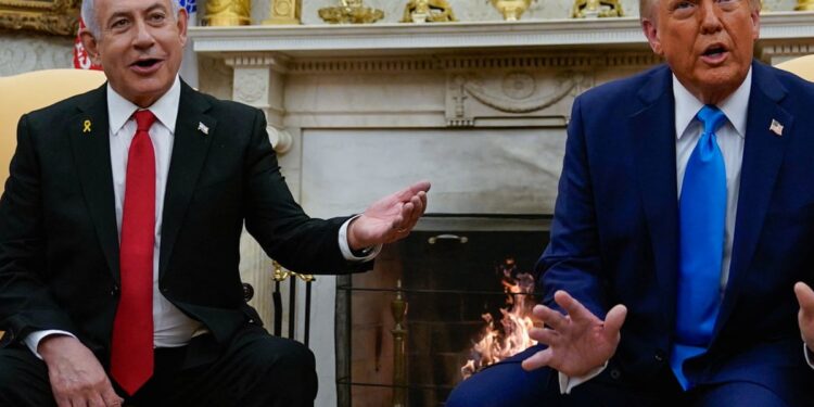 Netanyahu and Trump Discuss Palestinian Expulsion Amidst Ongoing Middle East Conflicts