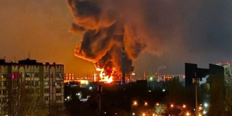 Kyiv Under Siege: Overnight Drone Assault Injures 23 and Sets Fires