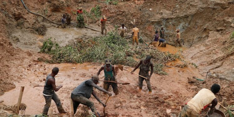 Rescue Ongoing After Gold Mine Collapse in Eastern DR Congo