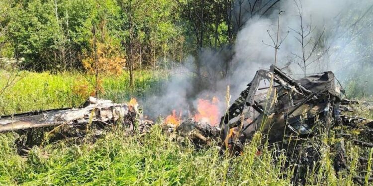 Russian Passenger Plane Crashes During Landing Attempt in Bad Weather
