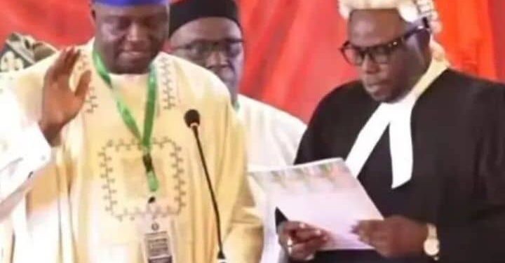 BREAKING: Minister of Humanitarian Affairs, Professor Nentawe Yilwatda, Emerges As The New APC National Chairman