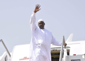 Gambian President Visits Buhari Family in Daura to Offer Condolences