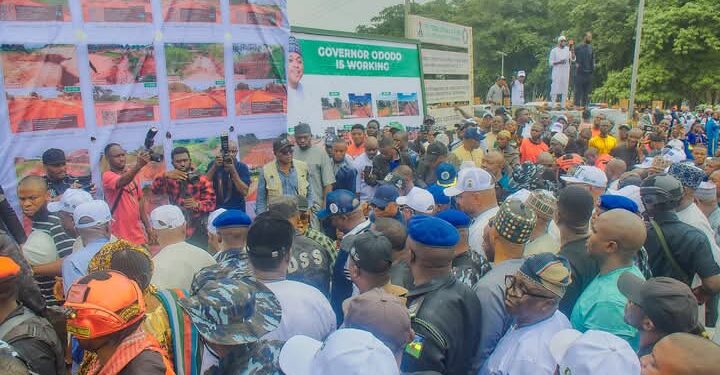 Gov Ododo Inspects ACReSAL Project In Ankpa, Expresses Satisfaction With The Job