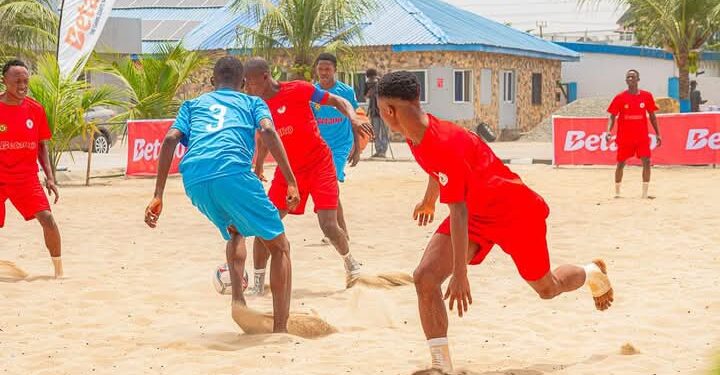 LASUED Wins Gold At Lagos Campus Beach Soccer 2025