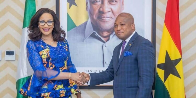 Bianca Odumegwu-Ojukwu Visits Ghana to Address Anti-Nigerian Protests