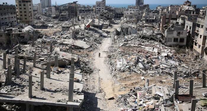Widespread Demolitions in Gaza Leave Towns Flattened After Ceasefire Collapse
