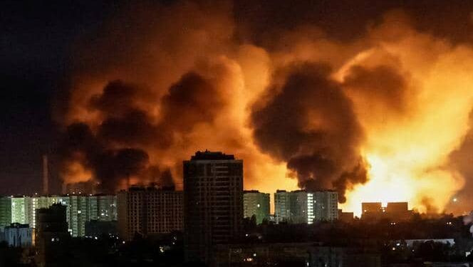 Missile and Drone Attacks on Kyiv Kill at Least Six, Including a Child