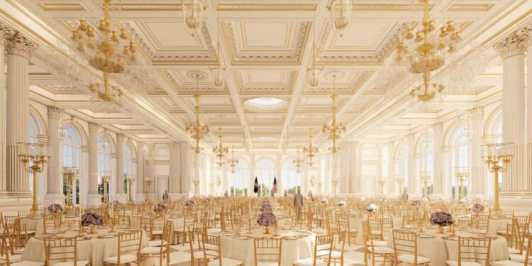 White House Reveals $200M Ballroom Plan Funded by Trump and Private Donors