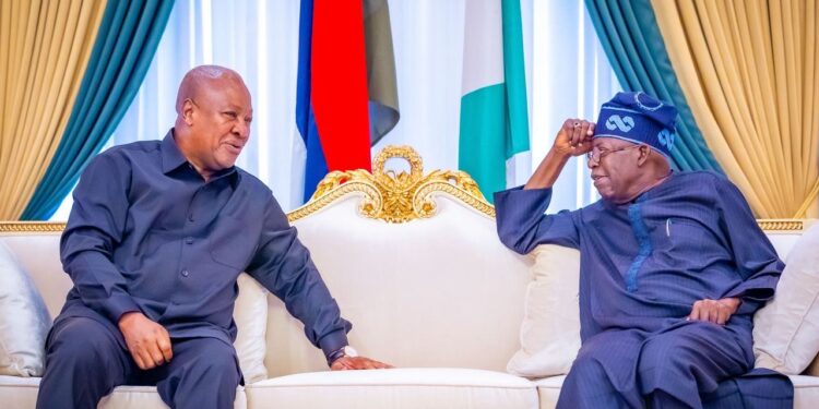 Mahama assures Tinubu: Nigeria–Ghana ties remain firm amid protests