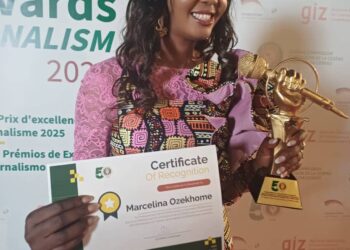 Nigerian TV Journalist Wins ECOWAS Excellence Media Award