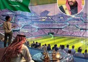Saudi Arabia Unveils Futuristic $1 Billion Stadium Floating 1,150 Feet Above Ground