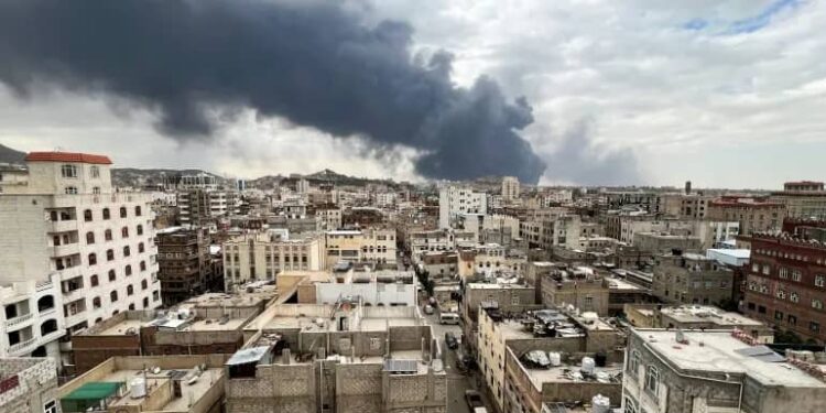 Israel Launches Airstrikes On Yemen’s Capital Sanaa, Targeting Presidential Palace