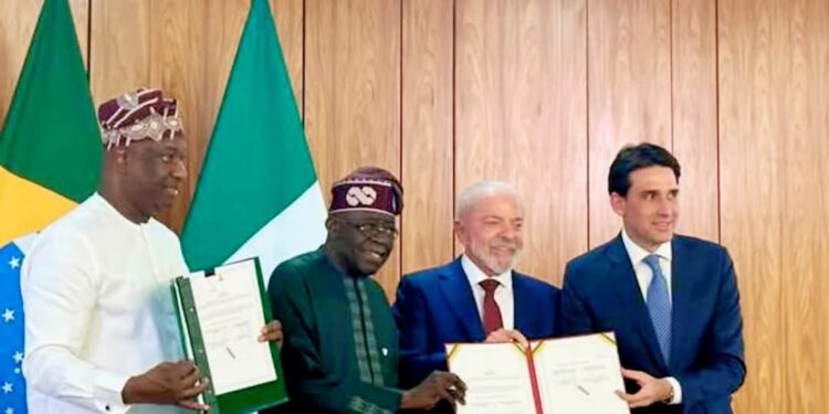 Nigeria, Brazil Sign Bilateral Air Service Agreement To Boost Economic Ties
