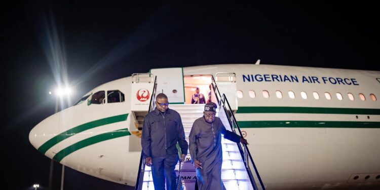 Tinubu Arrives In Brazil For State Visit