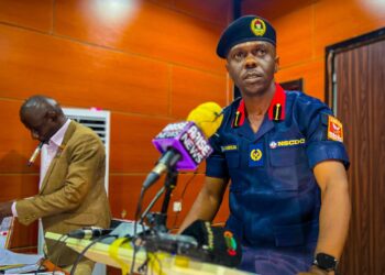 NSCDC Commandant General, Audi Bags Award At Abuja Security Summit